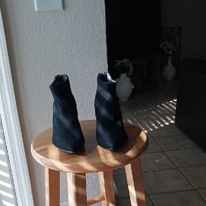 Life Stride Black Heeled Boots